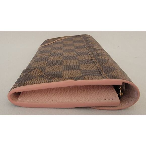 Louis Vuitton Portefueille Caissa Wallet DE Rose Ballerine interior w/box & dust - Picture 2 of 10